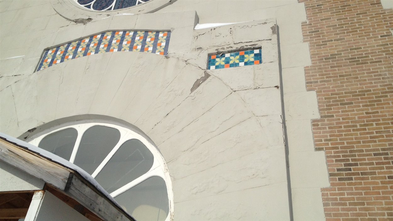 La Cathédrale d'Amos a besoin de rénovations RadioCanada