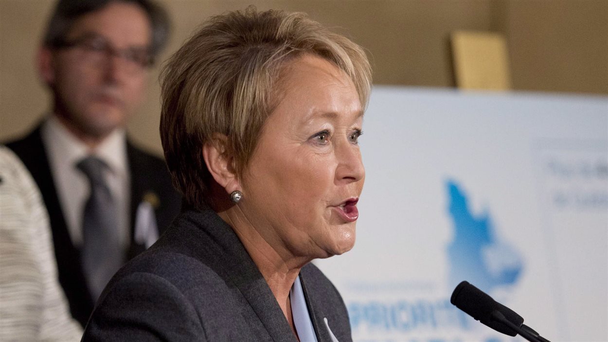 Pauline Marois.