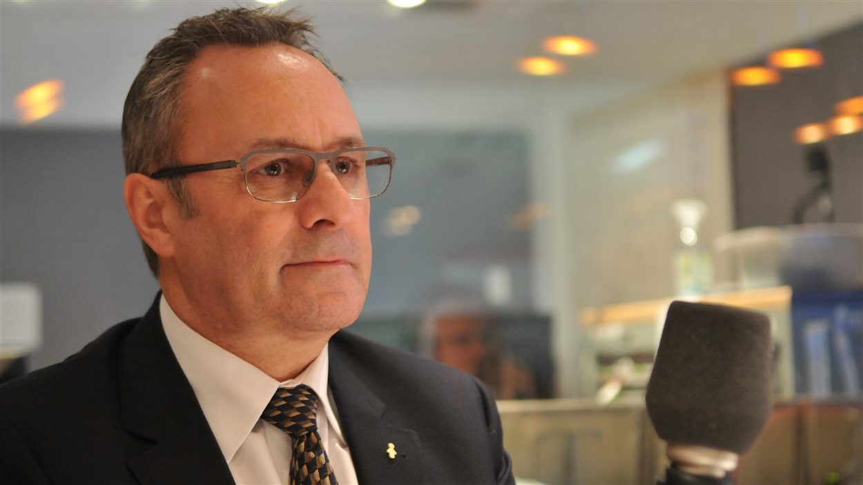 Le président de la Fédération des travailleurs du Québec, Daniel Boyer.