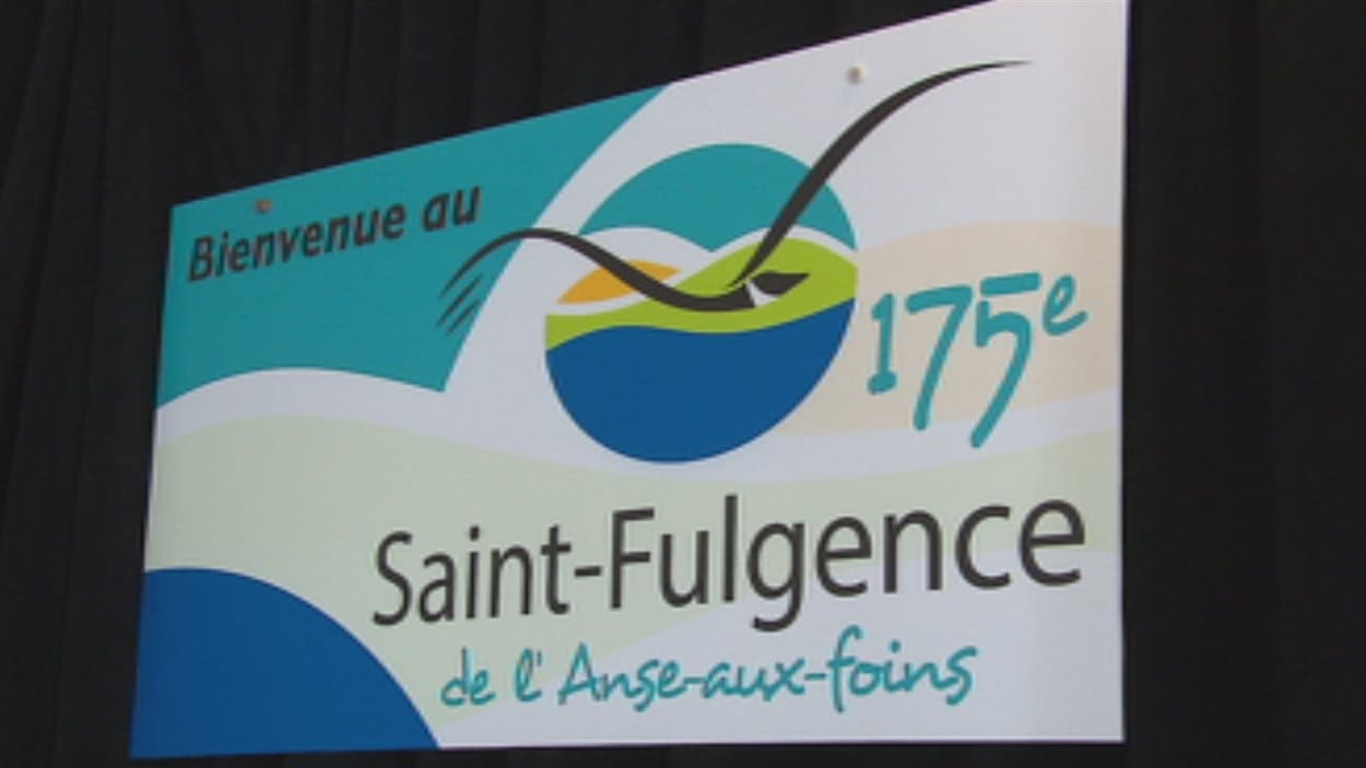 L'affiche des fêtes du 175e de Saint-Fulgence