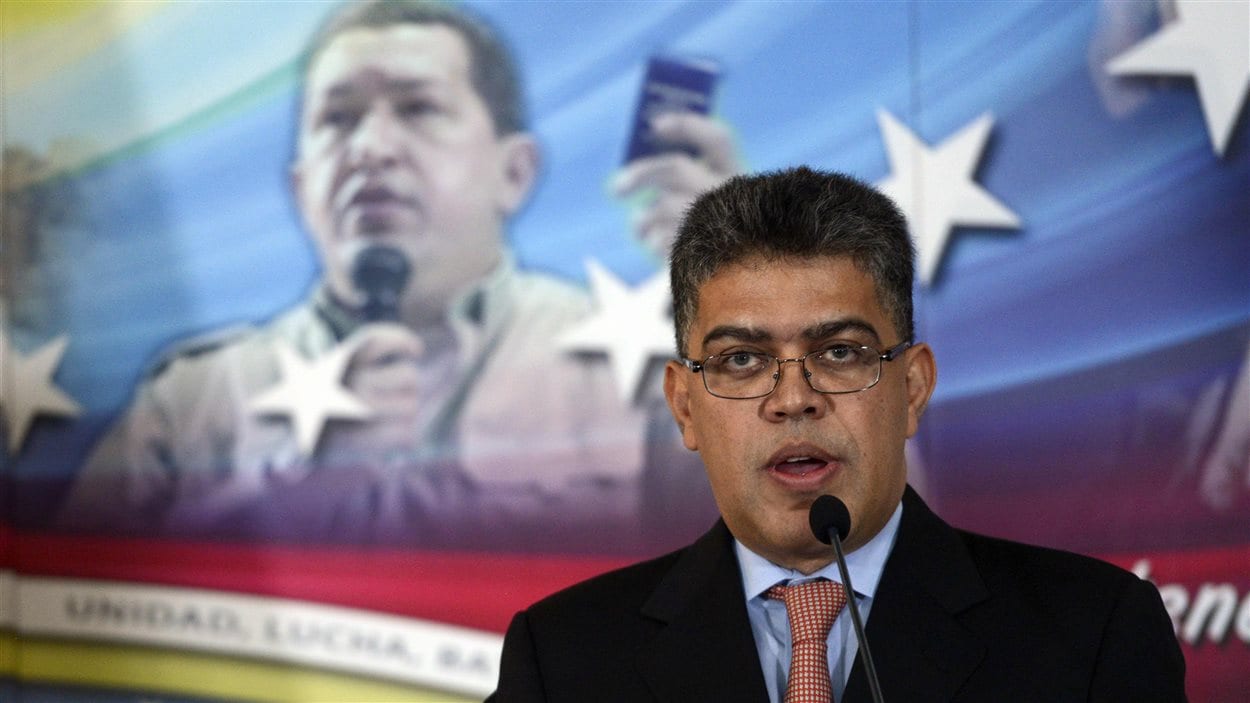 Elias Jaua, ministre des Affaires étrangères du Venezuela