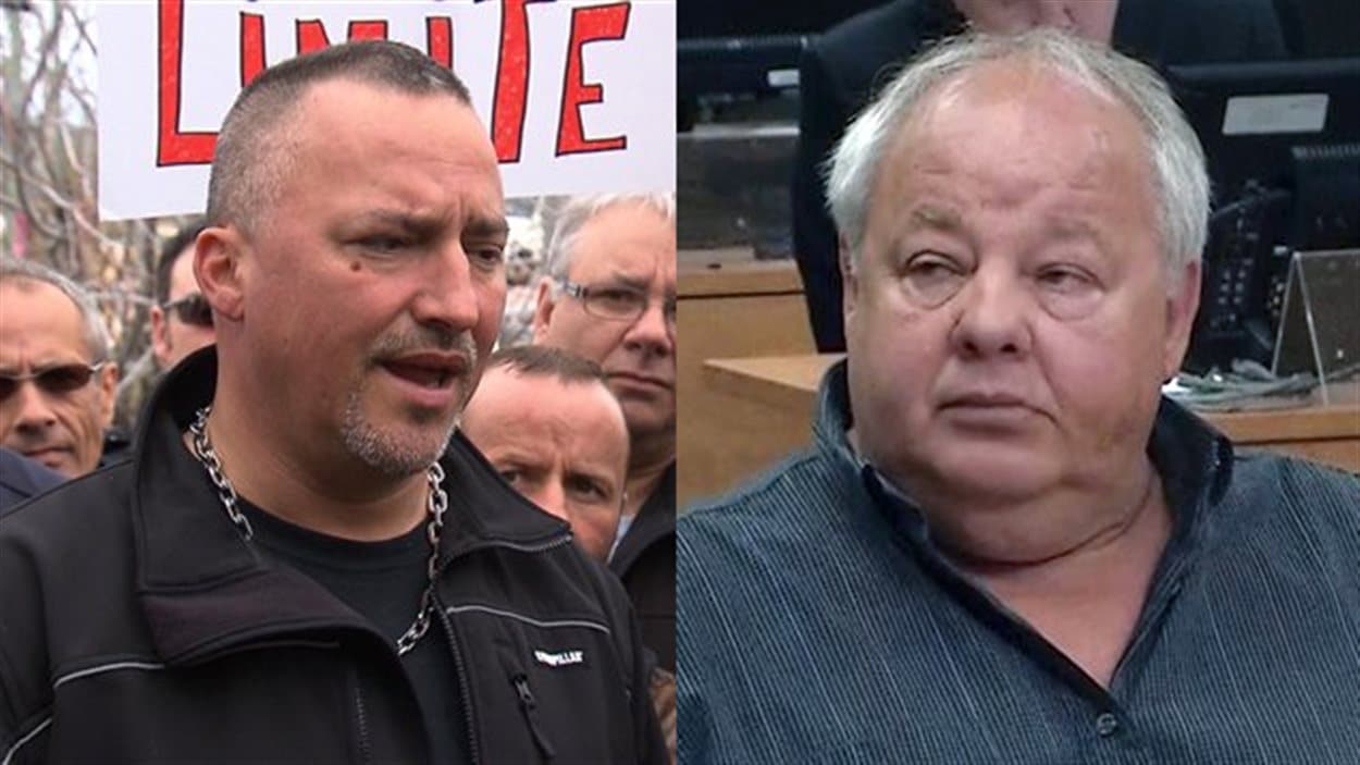 Bernard ''Rambo'' Gauthier et Rock Savard