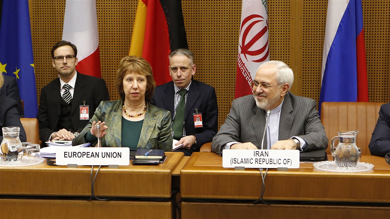 Catherine Ashton, vice-présidente de la Commission européenne, et Hassan Rohani, président iranien, sont à Vienne dans le cadre des pouparlers sur le nucléaire de la république islamique.