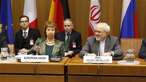 Catherine Ashton, vice-présidente de la Commission européenne, et Hassan Rohani, président iranien, sont à Vienne dans le cadre des pouparlers sur le nucléaire de la république islamique.