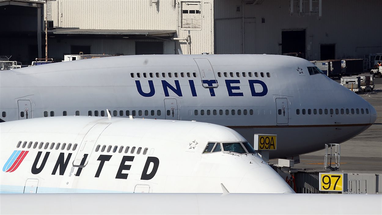 Des avions de la flotte United Airlines