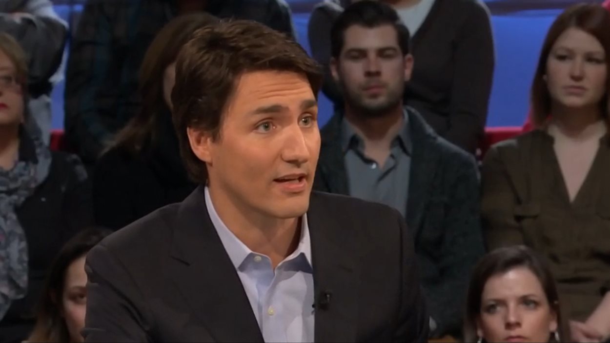 Lors de son passage à l'émission Tout le monde en parle, Justin Trudeau a lancé une blague sur la situation en Ukraine.
