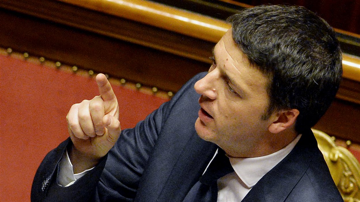 Matteo Renzi présente ses réformes avant le vote du Sénat italien | Radio-Canada.ca