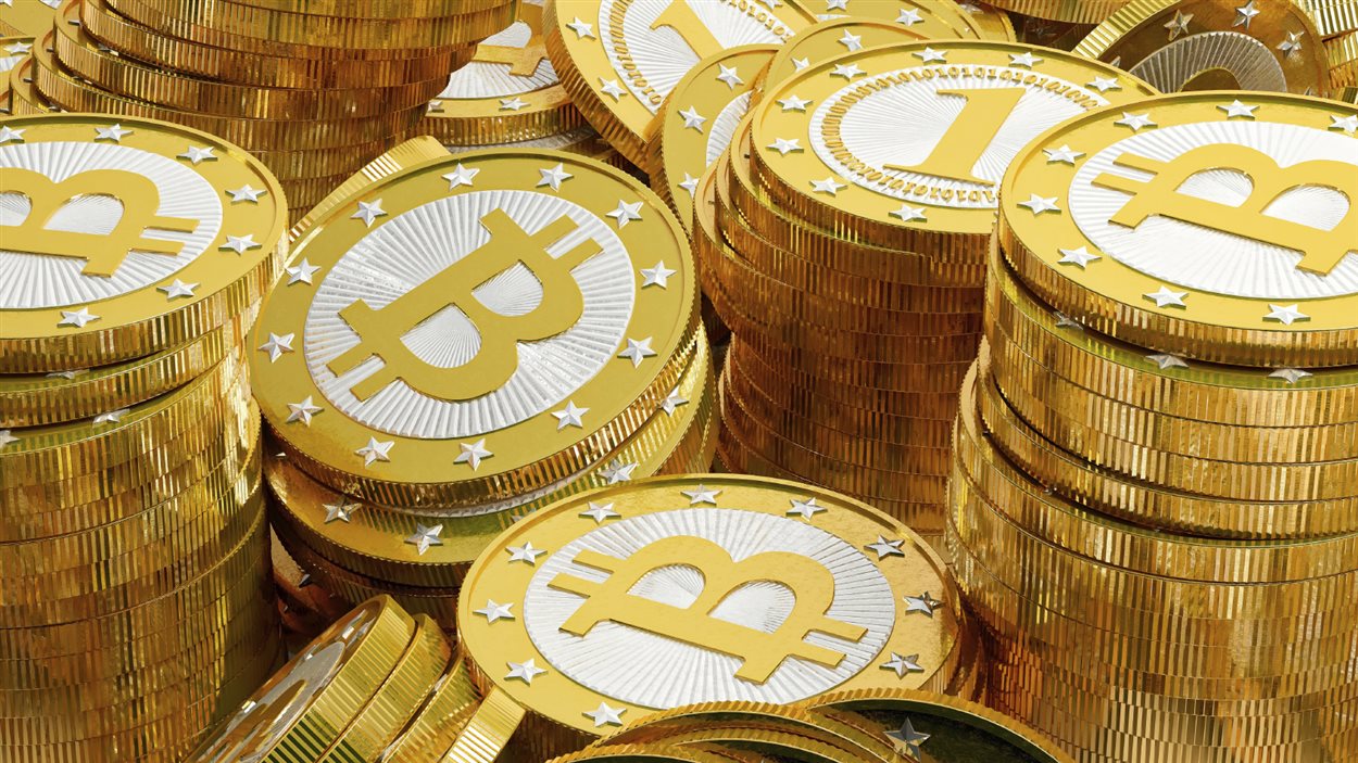 Le bitcoin est une monnaie virtuelle qui peut être échangé contre d'autres devises.