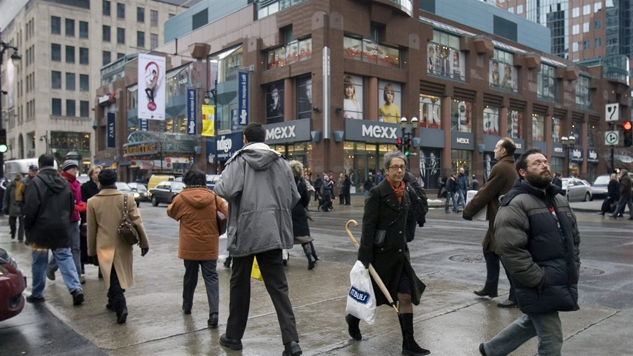 Le centre-ville de Montréal (archives)