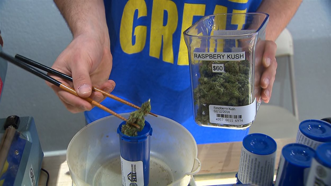Pot en vente libre à Denver au Colorado.