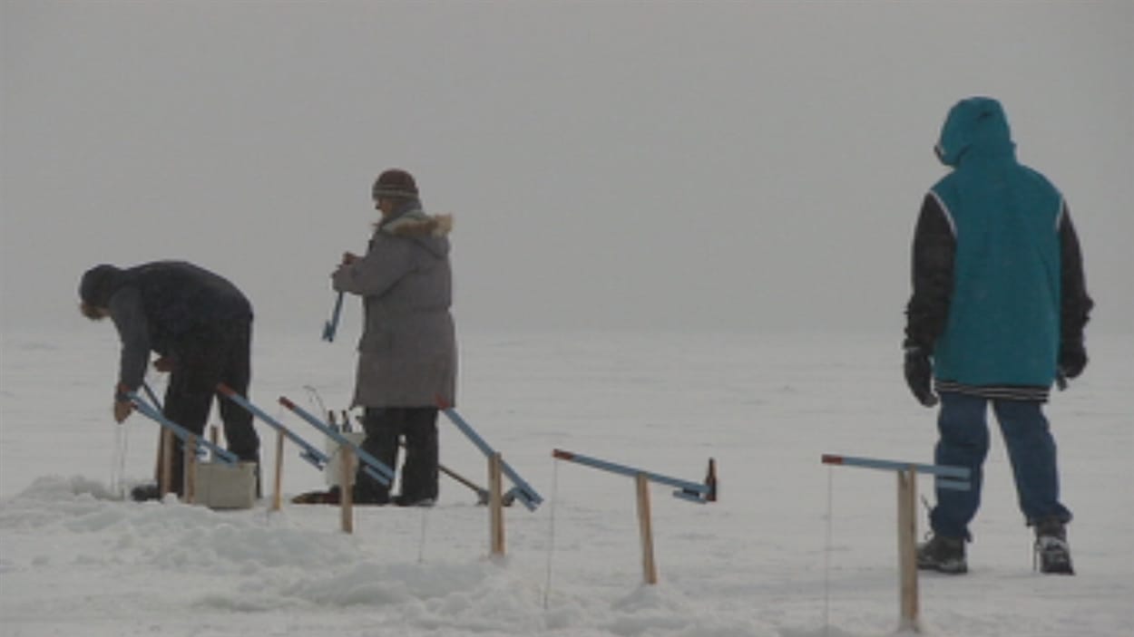 Essor de la pêche blanche sur le lac SaintJean RadioCanada Essor de la pêche blanche sur le lac SaintJean RadioCanada