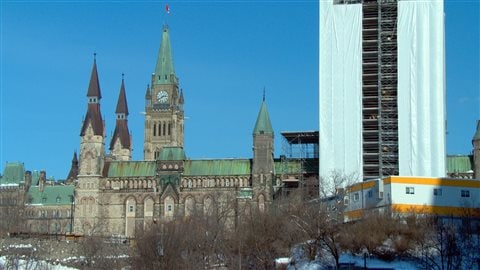 L'édifice du Parlement à Ottawa