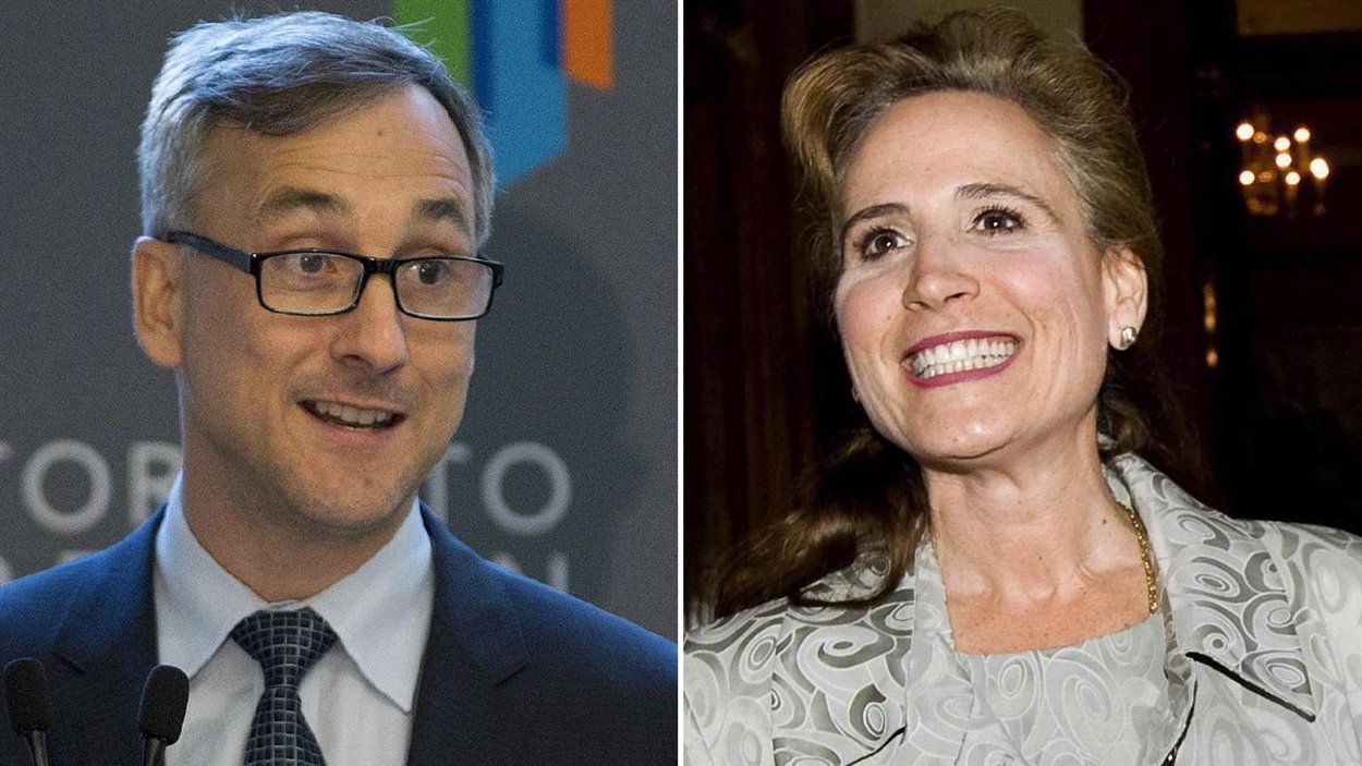 Bernard Lord et Sandra Pupatello, les nouvelles recrues du gouvernement ontarien.