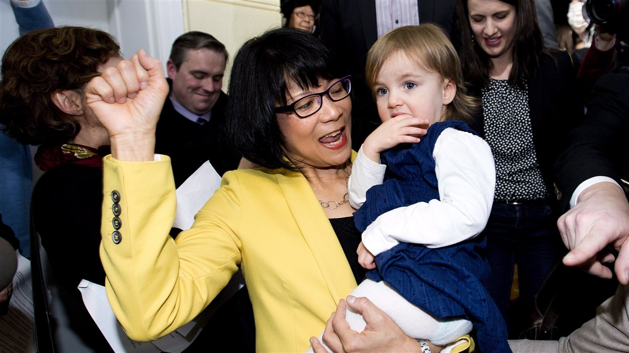 Olivia Chow a lancé sa campagne à la mairie de Toronto jeudi.