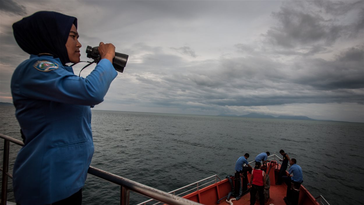 Une équipe indonésienne à la recherche du vol MH370