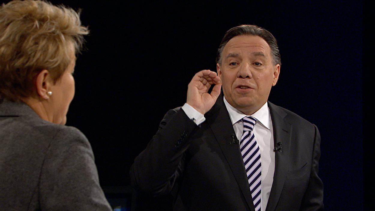 Pauline Marois et François Legault