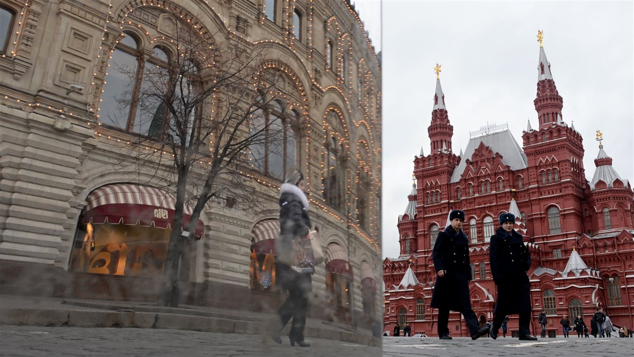 Des passants sur la Place rouge, à Moscou. (archives)
