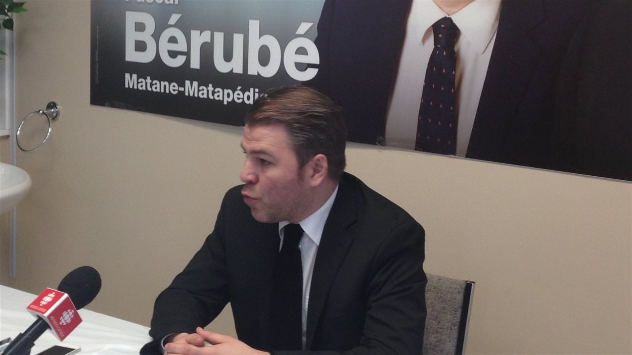 Le candidat du PQ dans Matane-Matapédia, Pascal Bérubé