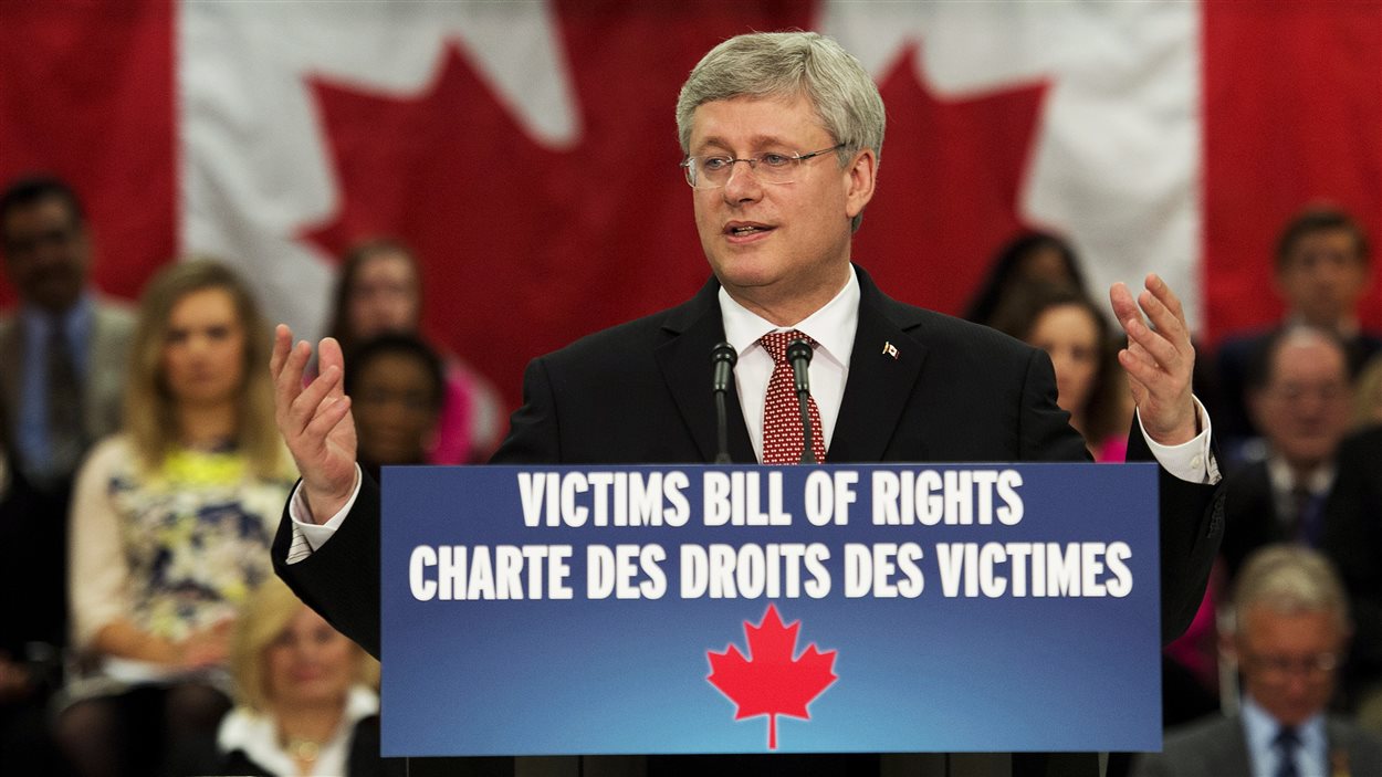 Le premier ministre canadien Stephen Harper.
