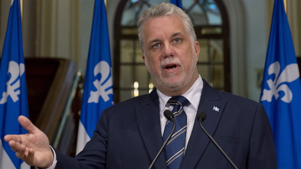 Le chef libéral Philippe Couillard, au lendemain de son élection comme premier ministre du Québec
