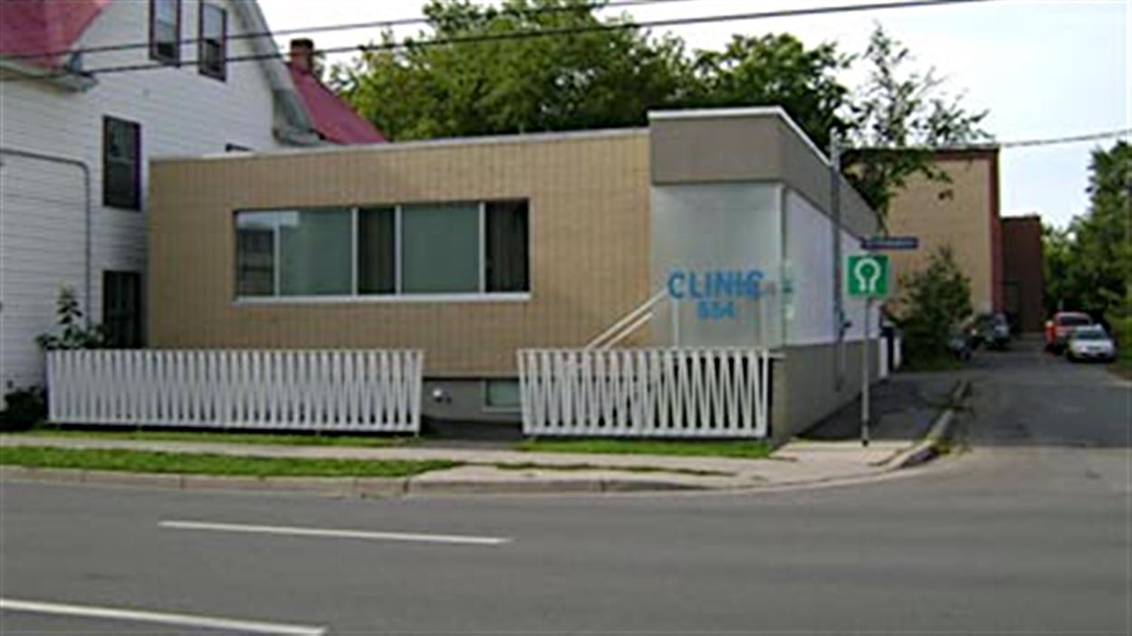 La clinique Morgentaler, à Fredericton, au N.-B.