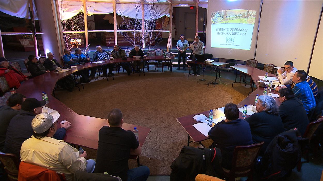 Présentation de l'entente de principe à la communauté innue de Sept-Îles-Maliotenam