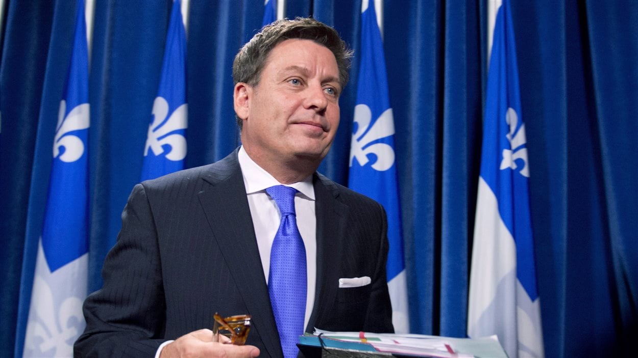 Le député libéral de Chateauguay, Pierre Moreau, en décembre 2013.