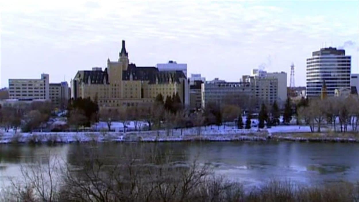 Le centre-ville de Saskatoon