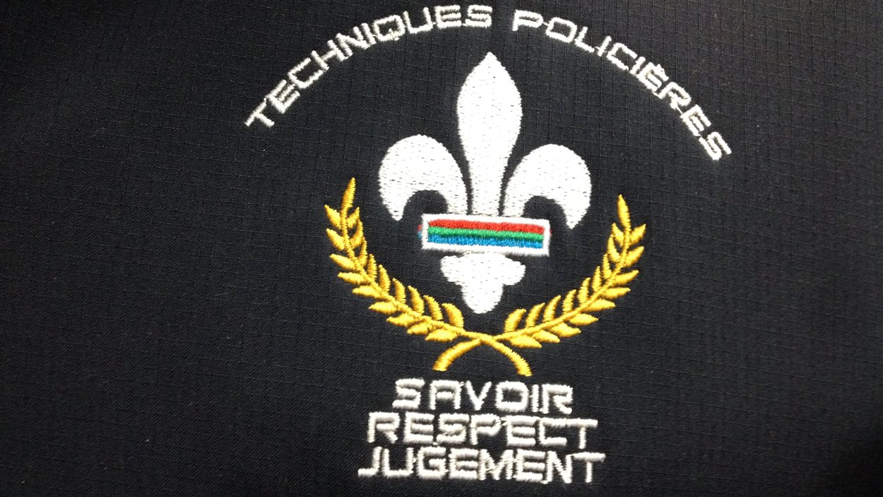 L'insigne des étudiants en techniques policières