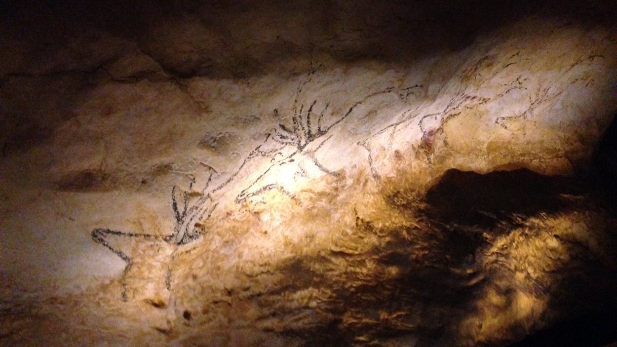 L'exposition La grotte de Lascaux : chefs-d'oeuvre de la préhistoire, présentée au Centre des Sciences de Montréal.