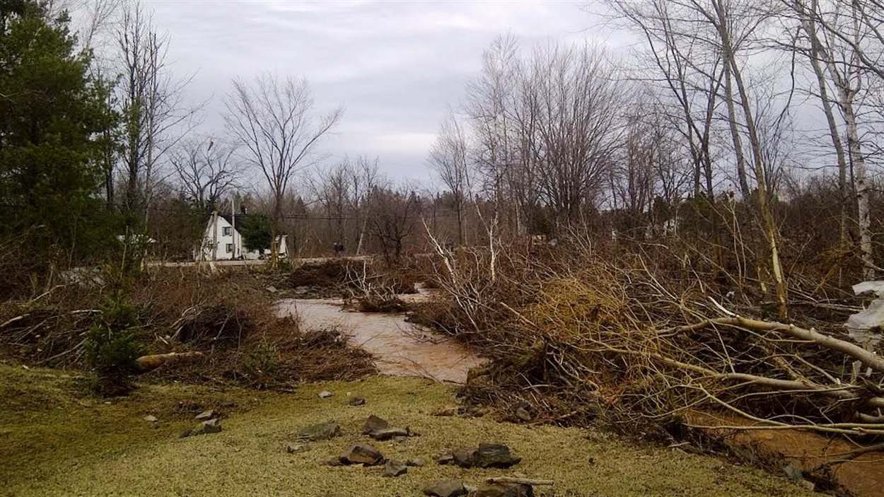 Les résidents de NotreDamedeKent se remettent d'une inondation