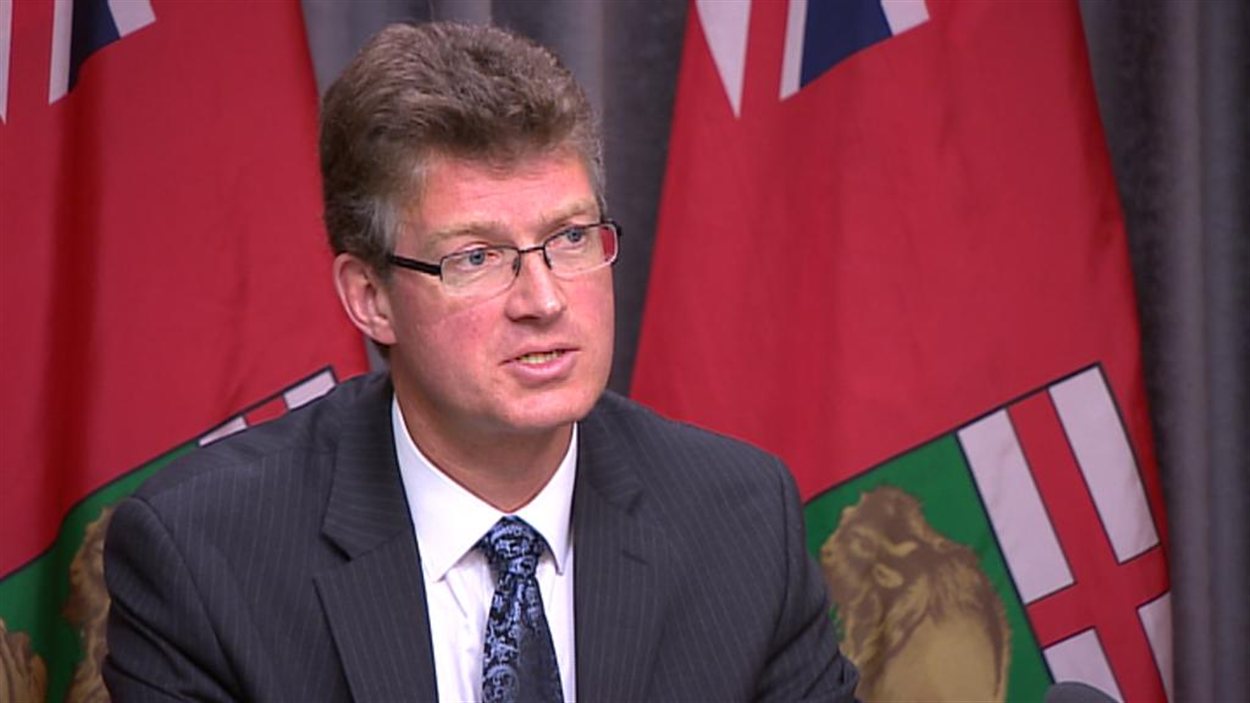 Le ministre de la Justice du Manitoba, Andrew Swan.