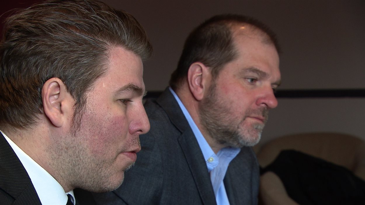 Les députés péquistes Pascal Bérubé et Harold Lebel