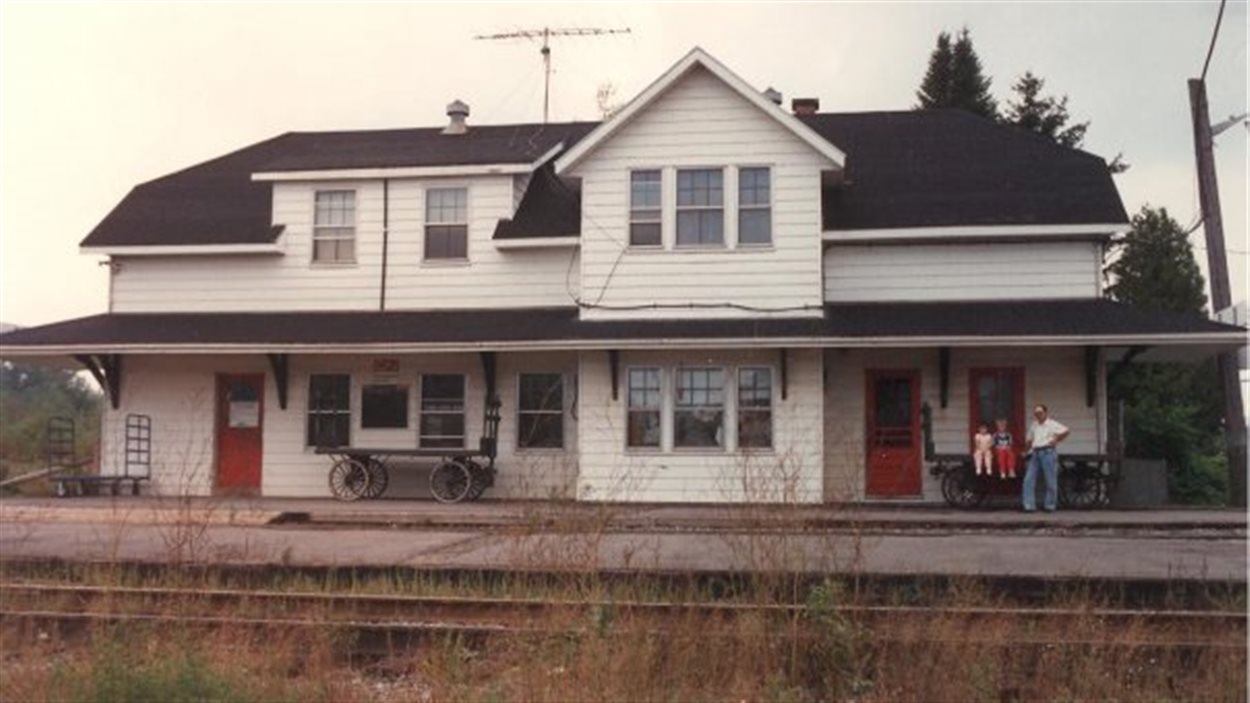 Le premier train en direction de l'Abitibi quittait la gare... il y a ...
