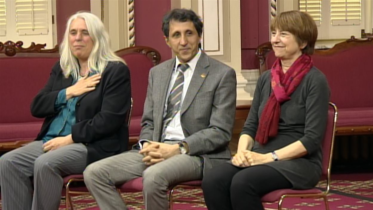 Assermentation des députés de Québec solidaire