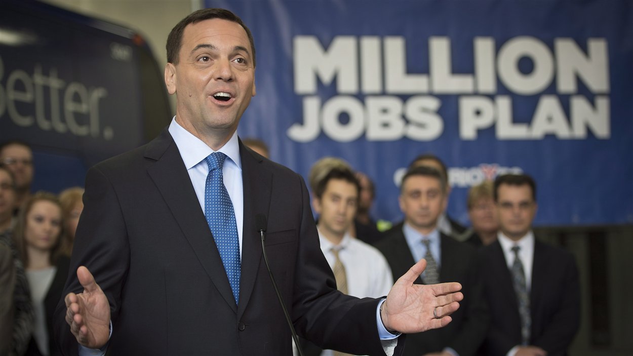 Le chef conservateur Tim Hudak