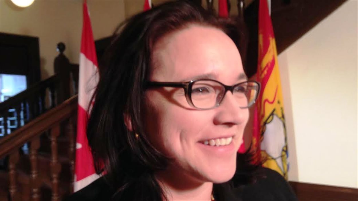 Marie-Claude Blais, ministre de l'Éducation du Nouveau-Brunswick