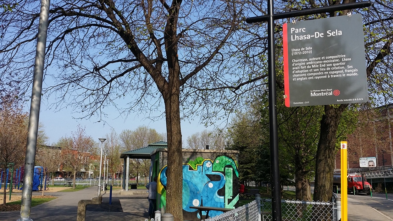 Le parc Lhasa-De Sela à Montréal.