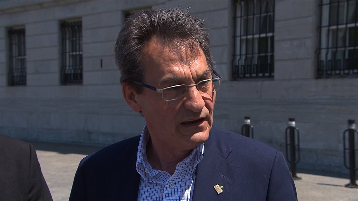 Richard Bergeron, chef de l'opposition officielle de la ville de Montréal