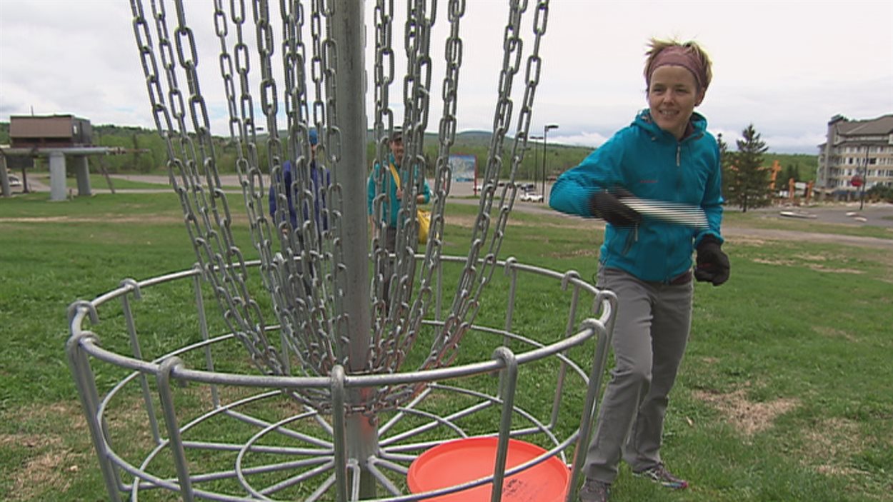 Le jeu du disc-golf
