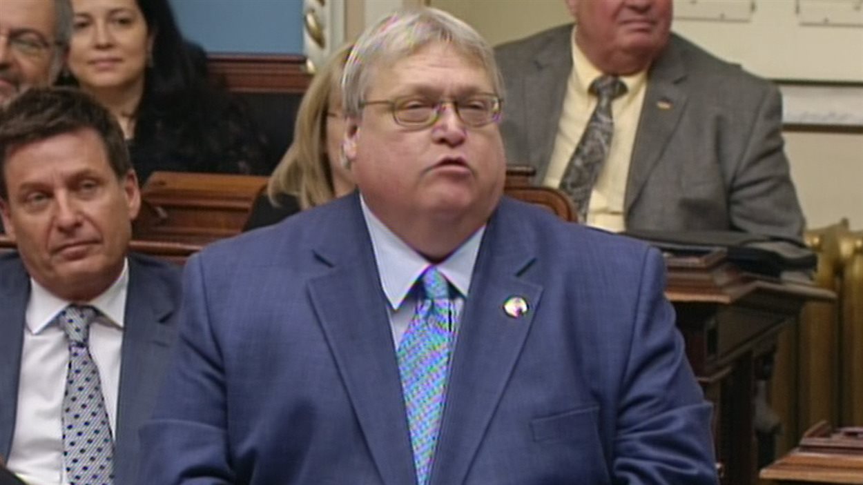 Le ministre de la Santé du Québec, Gaétan Barrette.