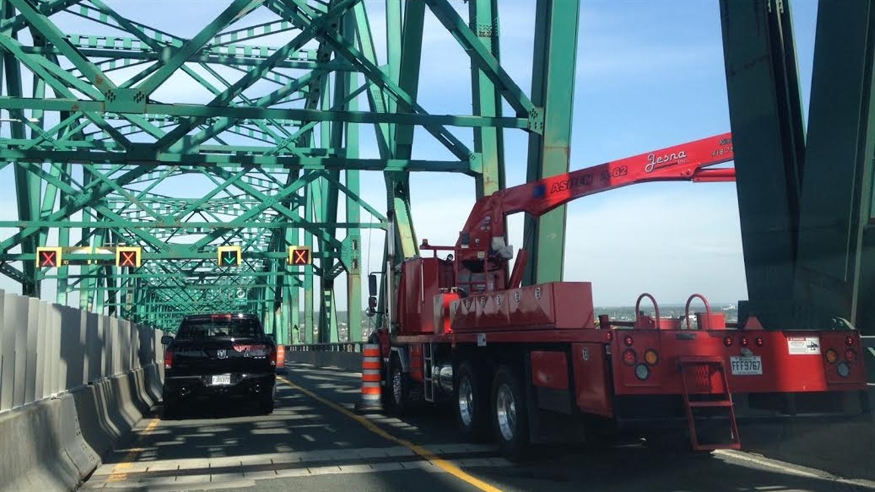 Des travaux toute la semaine sur le pont Laviolette RadioCanada