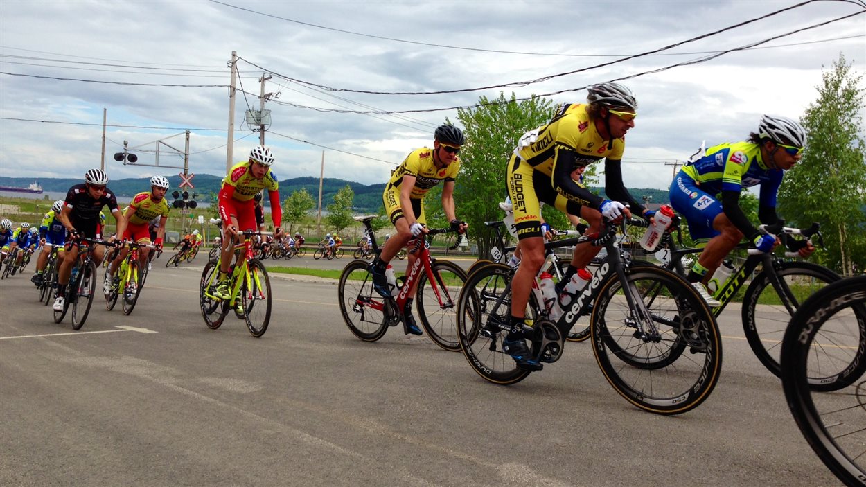 Le Grand prix cycliste de Saguenay, première étape