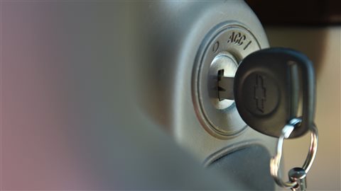 Démarreur d'un véhicule de GM