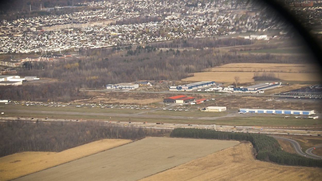 L'aéroport de Mascouche, en bordure de l'autoroute 650