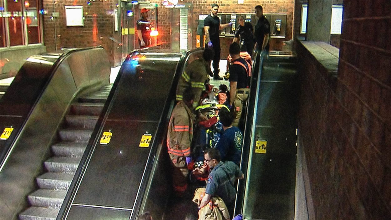 Une personne dans un état grave après un accident dans le métro Radio