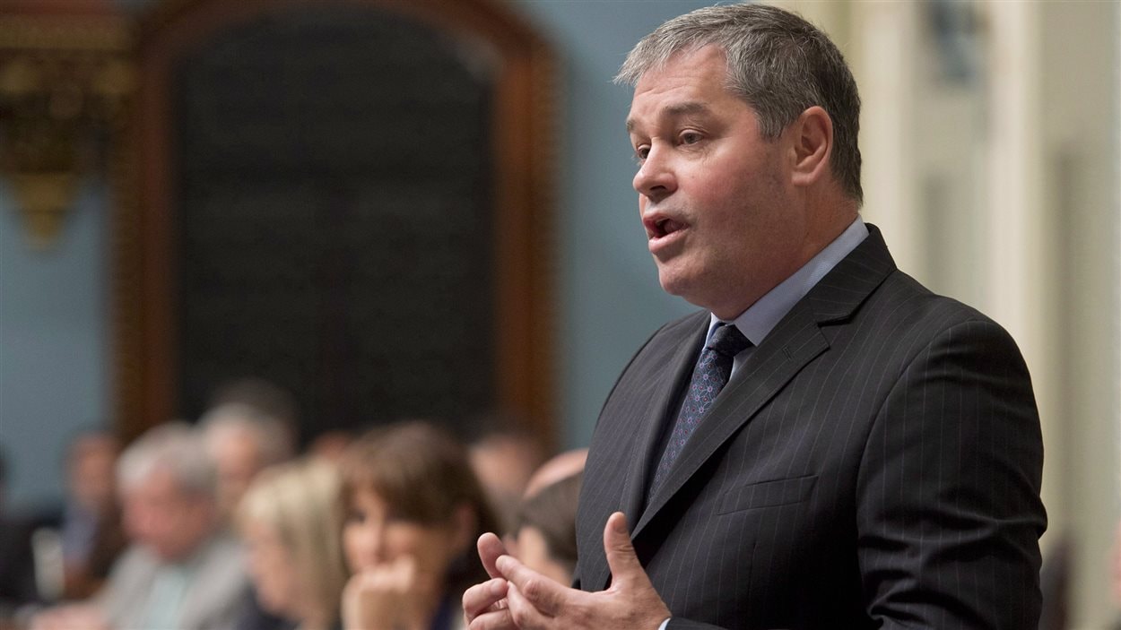 Le ministre de l'Éducation, Yves Bolduc, à l'Assemblée nationale