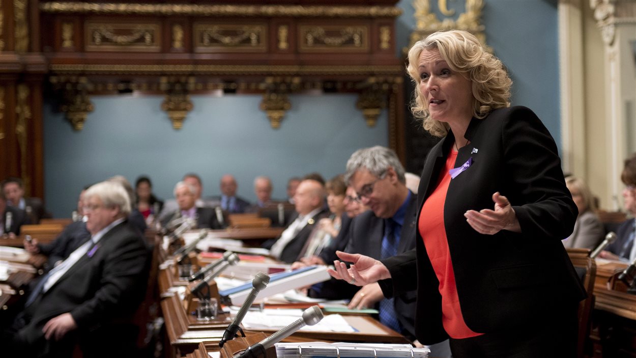 La ministre Lise Thériault