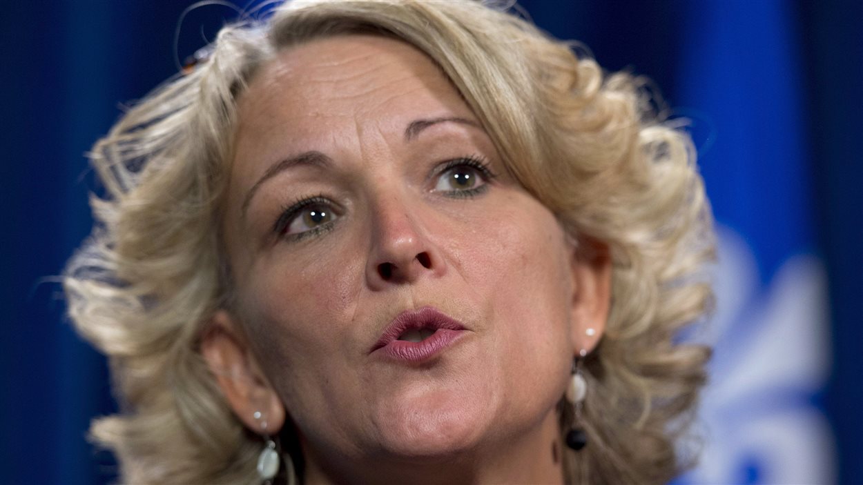 Lise Thériault, le 8 novembtre 2012