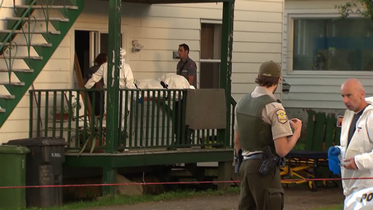 Meurtre à SainteAgathedesMonts RadioCanada